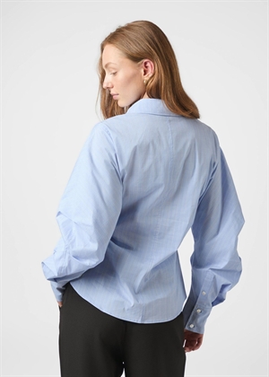 Neoella flannel skjorte Light Blue Neo Noir 